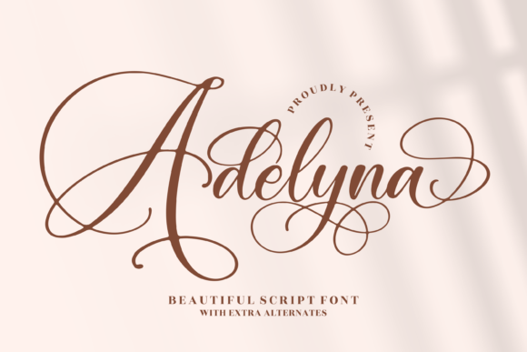 Adelyna: A Script Font That Elevates Web Design