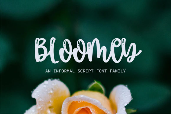 Bloomey: A Quirky Handwritten Font for Crafters & Sellers