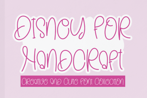 Disney for Handcraft Font Review: Whimsical Style for Creative Brands