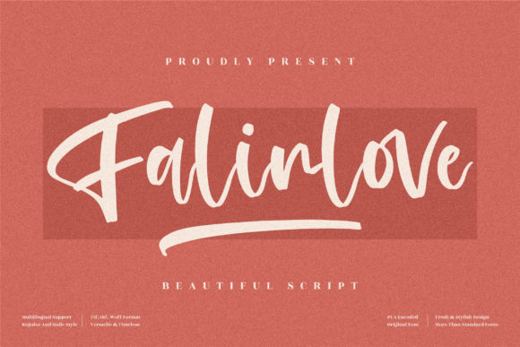 Falinlove: A Thoughtful Script Font for Editorial Calm