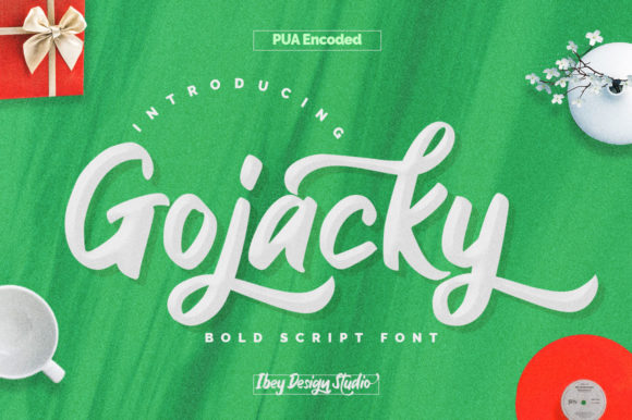 Gojacky: A Bold Handwritten Font for Web Design