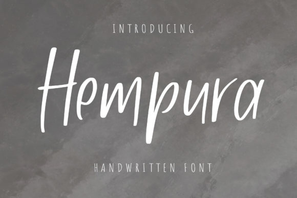 Hempura: A Handwritten Font That Feels Human in Real Campaigns