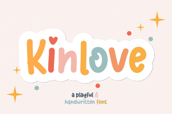 Kinlove: A Playful Handwritten Font for Digital Branding