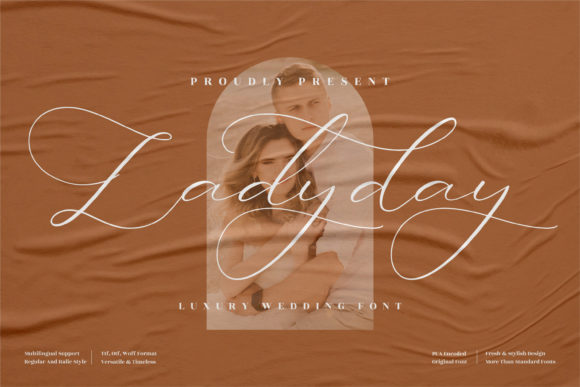 Ladyday: A Graceful Script Font for Editorial Design
