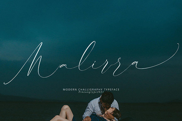 Malirra: A Graceful Script Font for Branding Projects