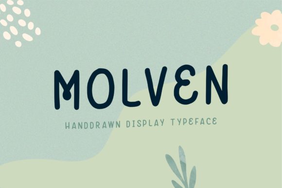 Molven Font for Handmade and Commercial Projects