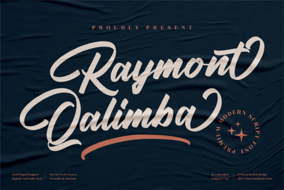 Raymont Qalimba: A Playful Script Font for Scroll-Stopping Campaigns