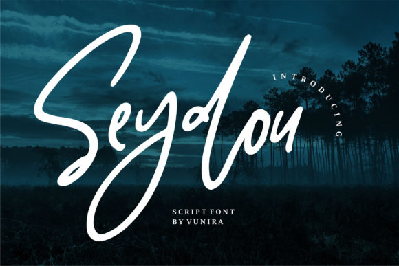 Seydou: A Handwritten Font That Breathes Life Into Quiet Moments