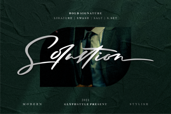 Solustion Font for Elegant Web Design