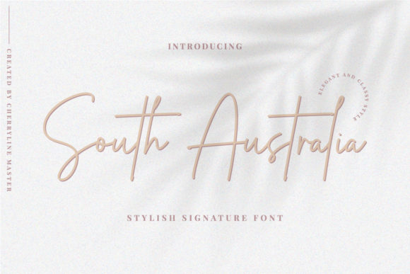 South Australia Font for Web Design