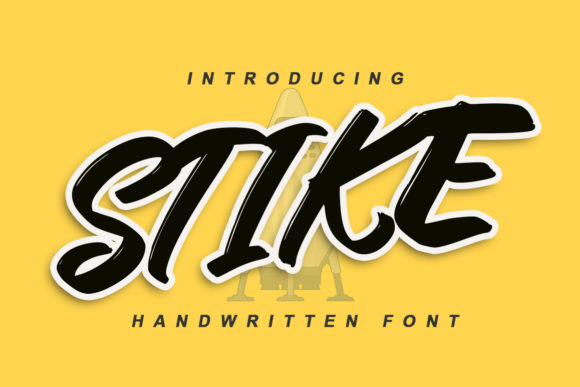 Stike: A Confident Handwritten Font for Modern Web Design