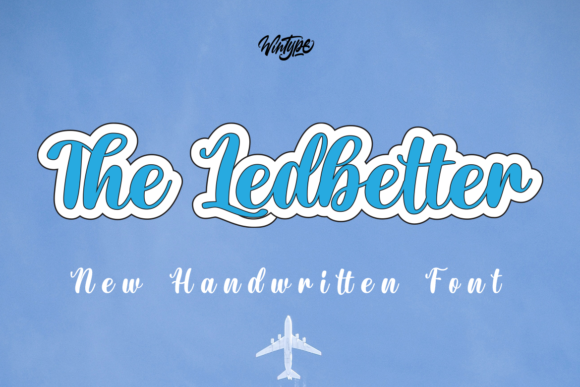 The Ledbetter: A Playful Script Font for Editorial Design