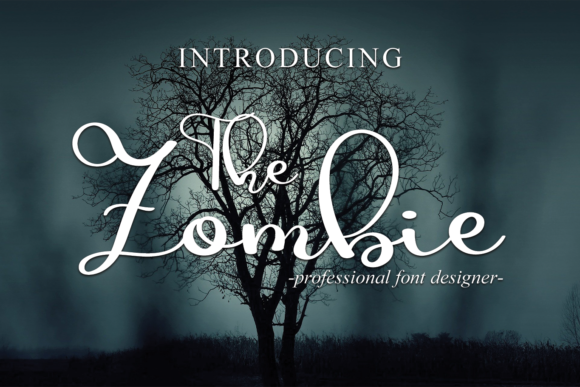 The Zombie Font: A Delicate Touch for Romantic Branding