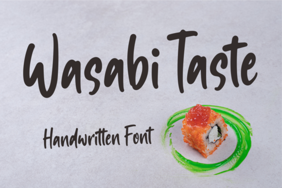 Wasabi Taste: A Friendly Handwritten Font for Digital Brands
