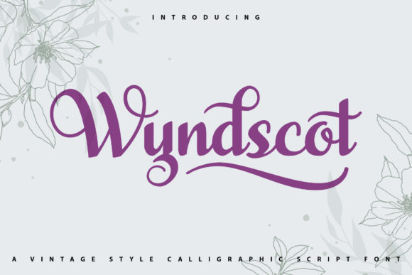WyndScot: A Premium Script Font for Scroll-Stopping Marketing