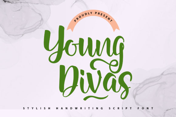 Young Divas: A Script Font That Speaks Before You Scroll
